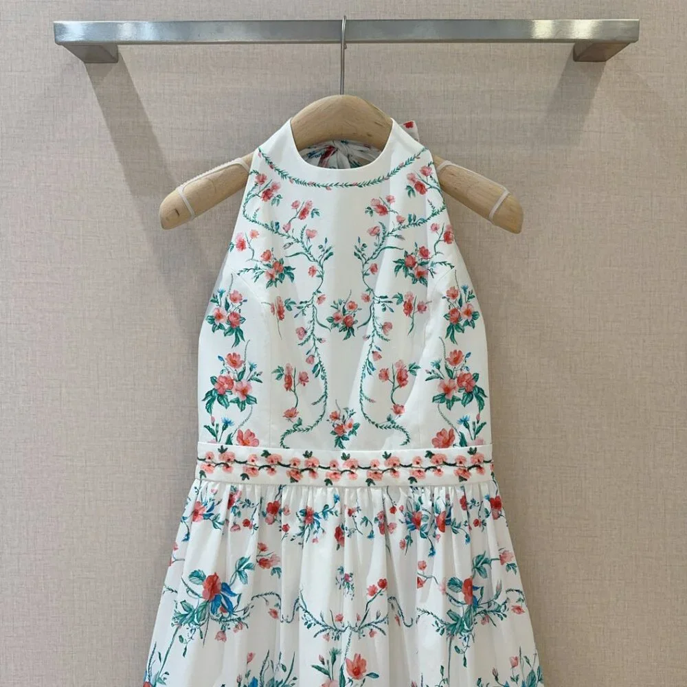 Agua by Agua Bendita Halter Neck Sleeveless Dress - Picture 3 of 8